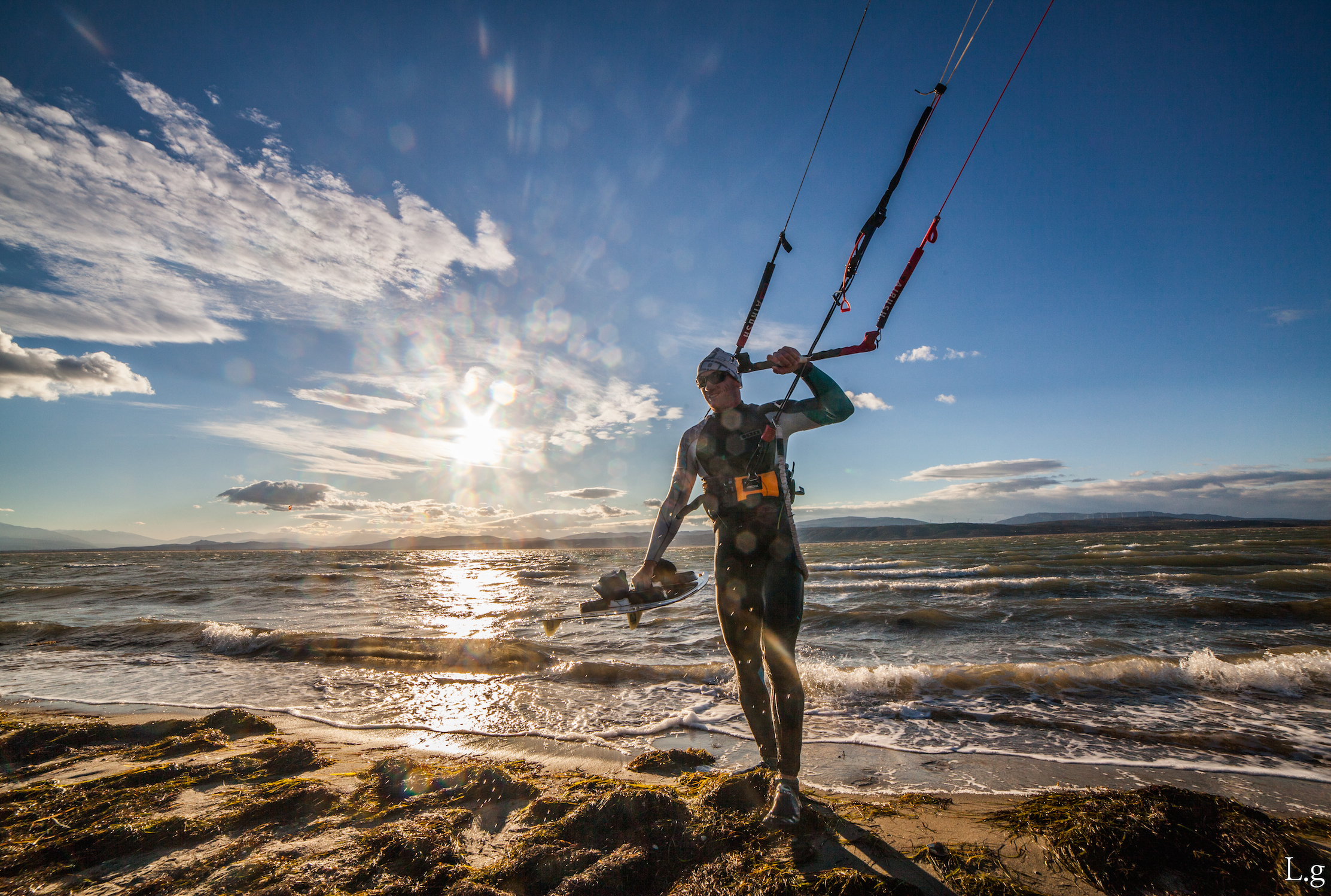Kiteboarding